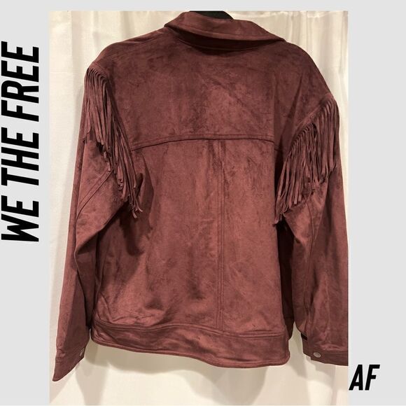 WE THE FREE COSMIC KARMA JACKET IN WINE NWT - Picture 7 of 11